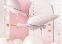 Ballon mylar Cigogne - rose vif