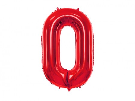 Ballon mylar Chiffre ''0''...
