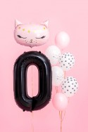 Ballon chiffre noir - 86 cm