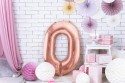 Ballon chiffre rose gold - 86 cm
