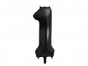 Ballon mylar Chiffre ''1'' - 86cm - noir
