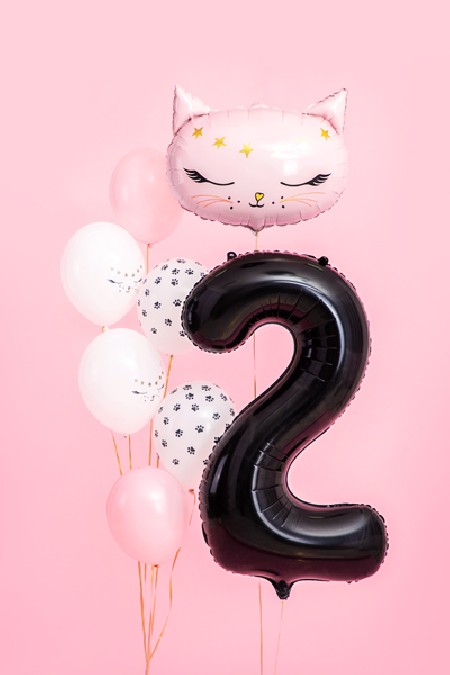 Ballon mylar Chiffre ''2''...