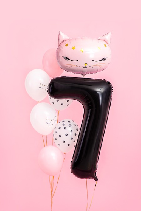 Ballon mylar Chiffre ''7''...