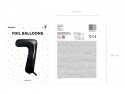Ballon mylar Chiffre ''7'' - 86cm - noir