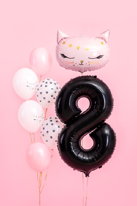 Ballon mylar Chiffre ''8''...