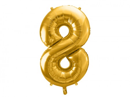 Ballon mylar Chiffre ''8''...