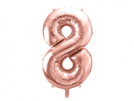 Ballon mylar Chiffre ''8''...
