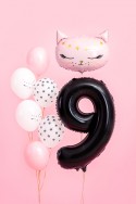 Ballon mylar Chiffre ''9'' - 86cm - noir