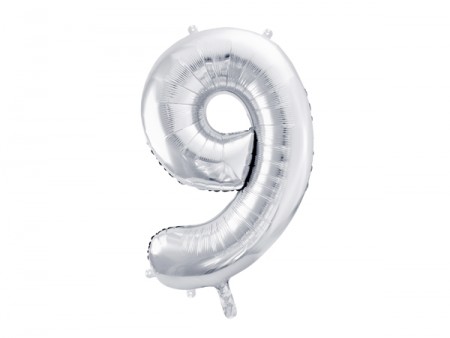 Ballon mylar Chiffre ''9''...