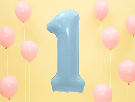 Ballon mylar Chiffre ''1''...