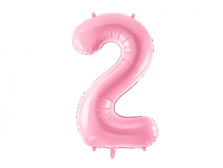 Ballon mylar Chiffre ''2''...