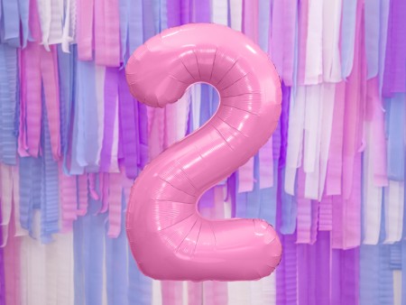 Ballon mylar Chiffre ''2''...