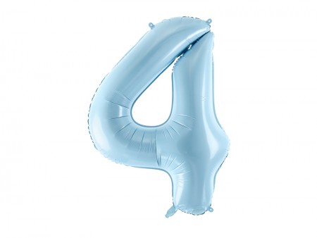 Ballon mylar Chiffre ''4''...