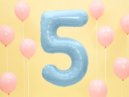 Ballon mylar Chiffre ''5''...