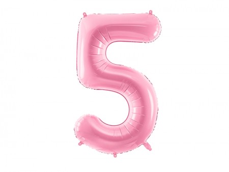 Ballon mylar Chiffre ''5''...