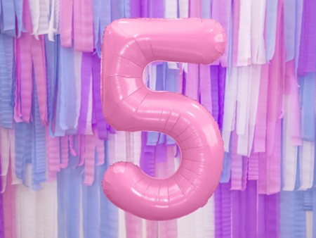 Ballon mylar Chiffre ''5''...