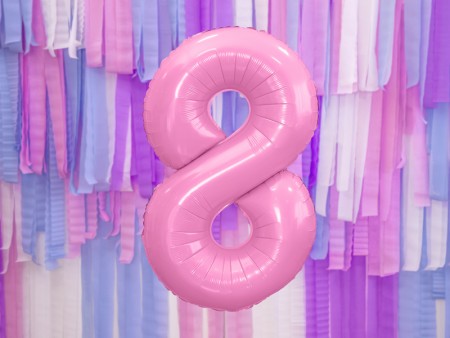 Ballon mylar Chiffre ''8''...