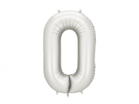 Ballon mylar Chiffre ''0''...