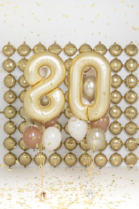 Ballon mylar Chiffre '0' -...