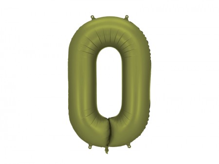 Ballon mylar Chiffre '0' -...