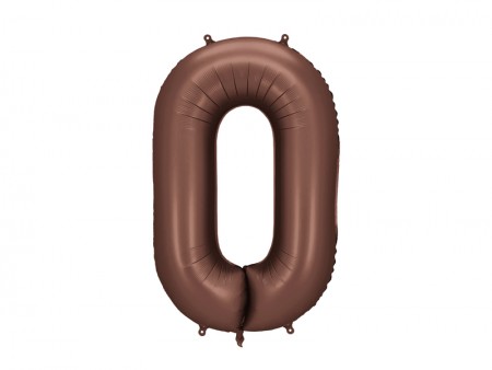 Ballon mylar Chiffre '0' -...