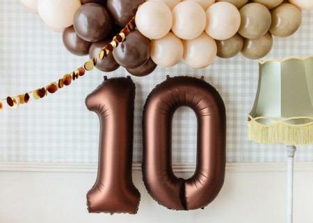 Ballon mylar Chiffre '0' -...