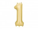 Ballon mylar Chiffre '1' - 86cm - or