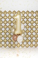 Ballon mylar Chiffre '1' - 86cm - or