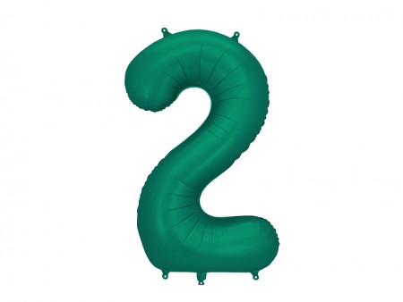 Ballon mylar Chiffre ''2''...
