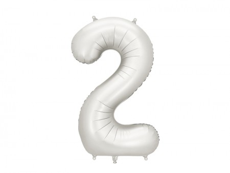 Ballon mylar Chiffre ''2''...