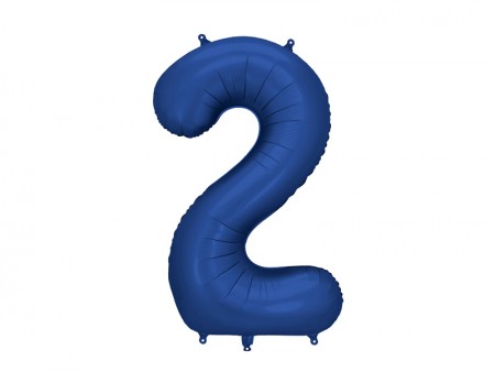 Ballon mylar Chiffre '2' -...