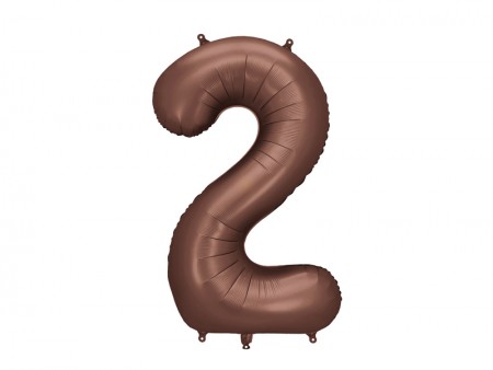 Ballon mylar Chiffre '2' -...