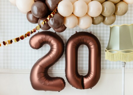 Ballon mylar Chiffre '2' -...