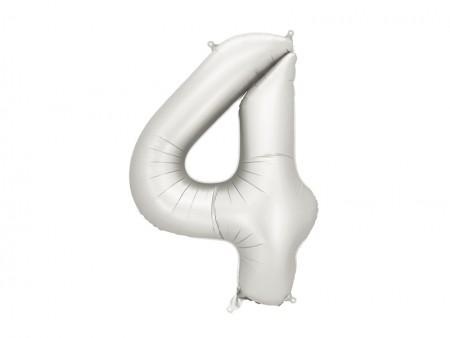 Ballon mylar Chiffre ''4''...