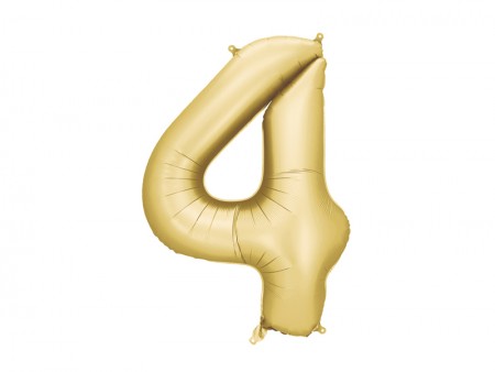 Ballon mylar Chiffre '4' -...