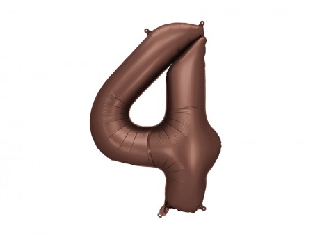 Ballon mylar Chiffre '4' -...