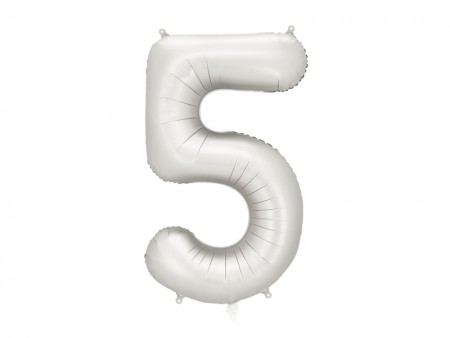 Ballon mylar Chiffre ''5''...