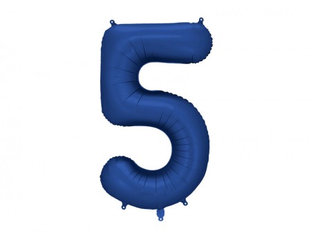 Ballon mylar Chiffre '5' -...