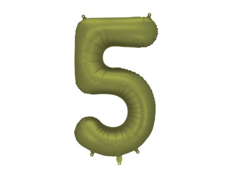 Ballon mylar Chiffre '5' -...