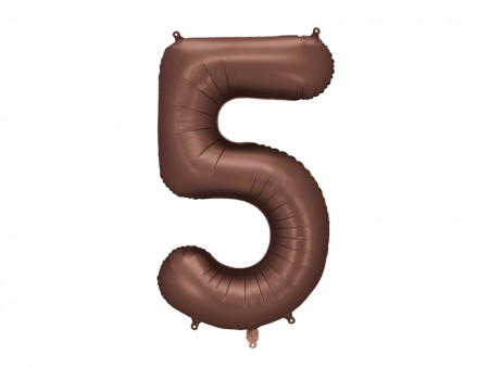 Ballon mylar Chiffre '5' -...