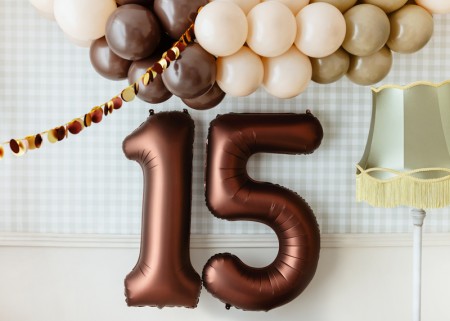 Ballon mylar Chiffre '5' -...