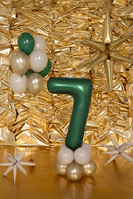 Ballon mylar Chiffre ''7''...