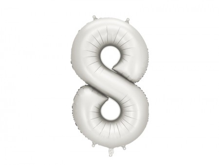 Ballon mylar Chiffre ''8''...