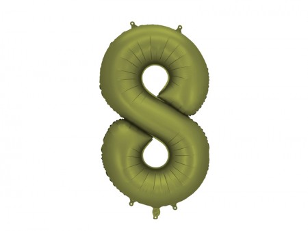 Ballon mylar Chiffre '8' -...