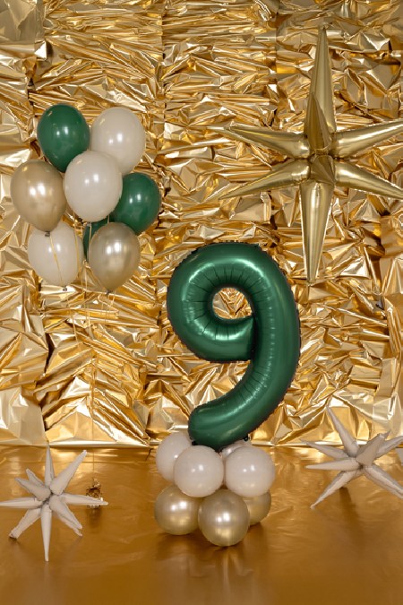 Ballon mylar Chiffre ''9''...