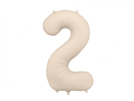 Ballon mylar Chiffre '2' -...