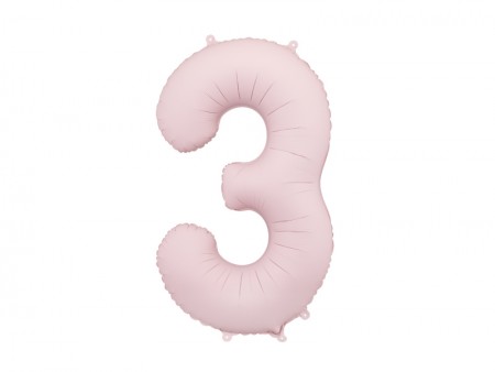 Ballon mylar Chiffre '3' -...