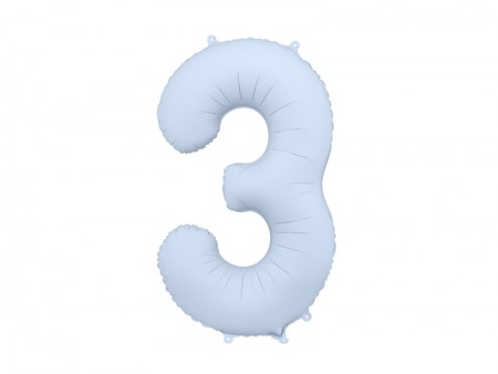 Ballon mylar Chiffre '3' -...