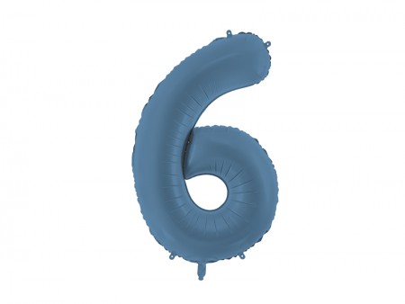 Ballon mylar Chiffre '6' -...