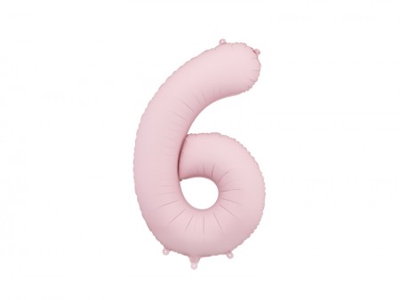 Ballon mylar Chiffre '6' -...